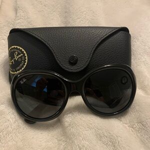 Ray-ban 4191 oversized sunglasses black nwot